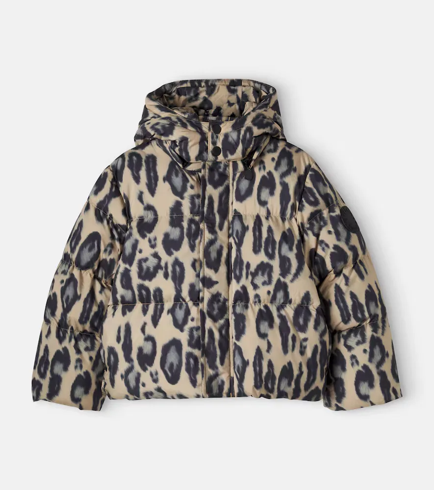 Leopard-Print Puffer Jacket by Stella McCartney