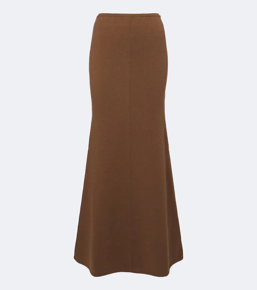 Wool and Cashmere Maxi Skirt by Max Mara