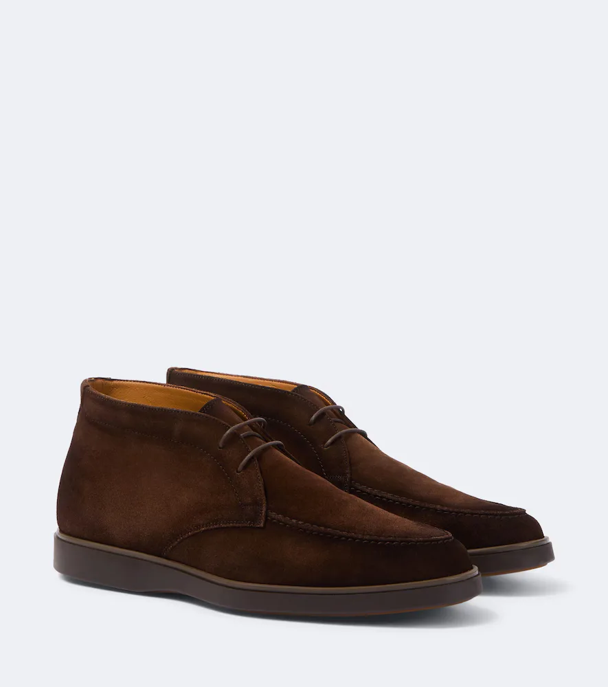 Lello Suede Desert Boots by Magnanni