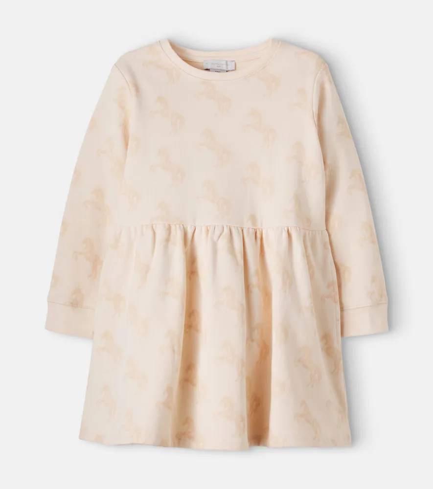 Printed Cotton Jersey Dress by Stella McCartney