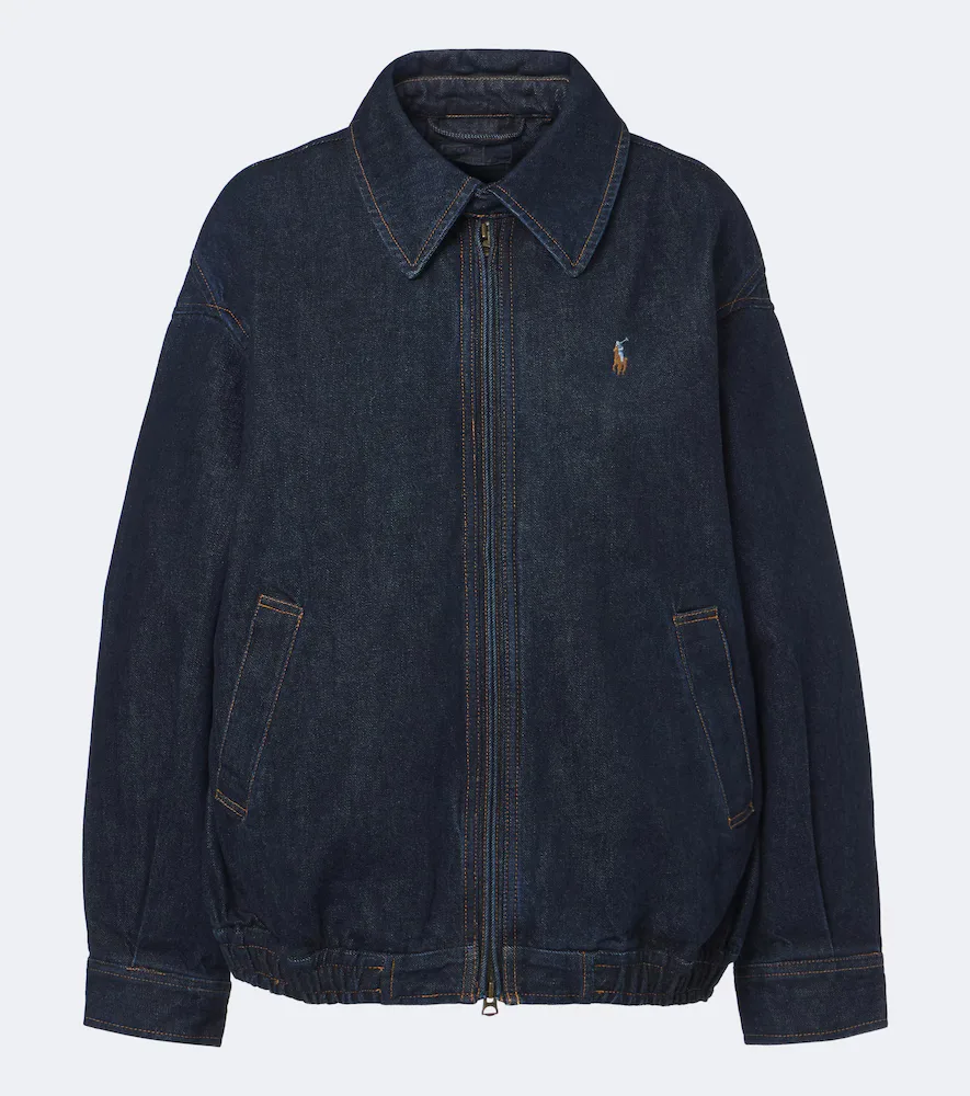 Oversized Denim Jacket by Polo Ralph Lauren