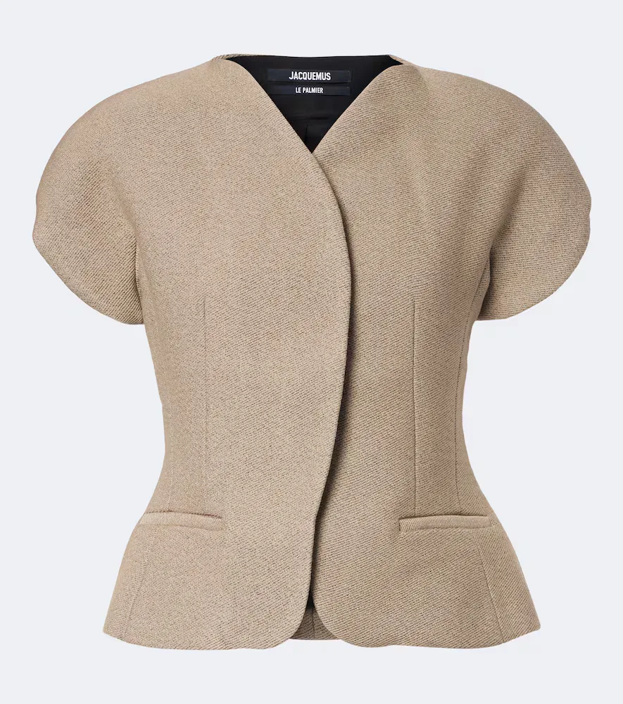 Ovalo Wool and Cotton Jacket by JACQUEMUS
