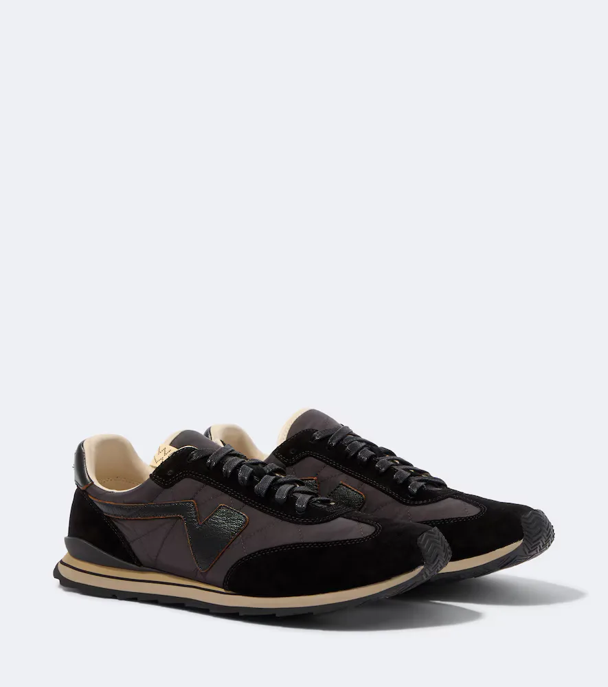 FKT Runner Suede-Trimmed Sneakers by Visvim