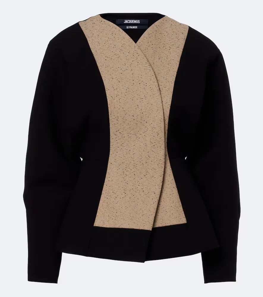 Paloma Paneled Cotton and Wool-Blend Jacket by JACQUEMUS