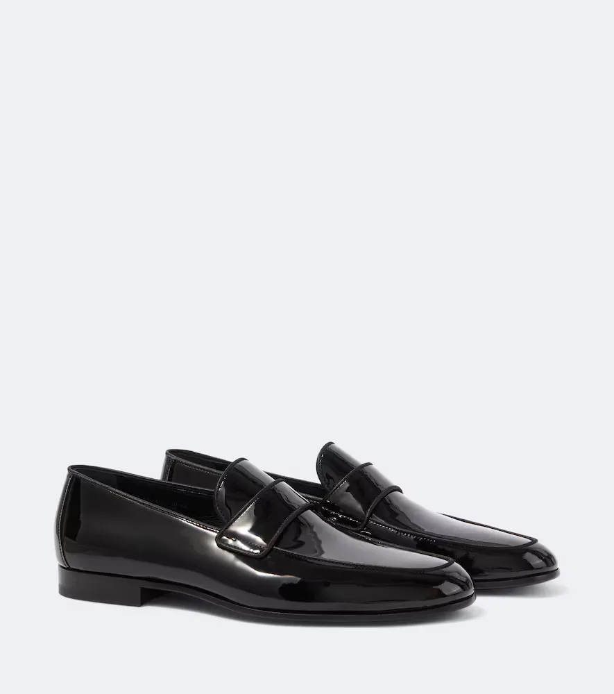 Jasper II Patent Leather Loafers by Magnanni