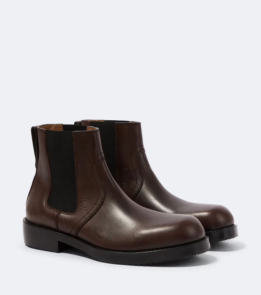 Leather Chelsea Boots