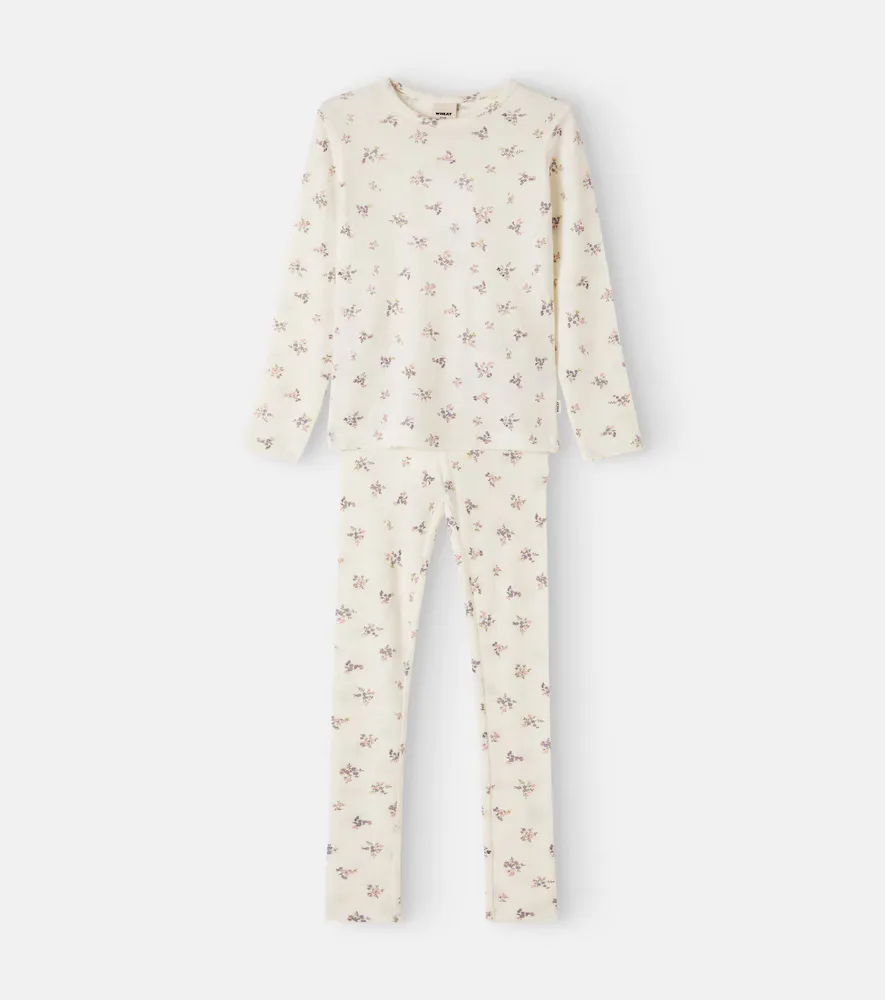 Alfie and Agi Wool T-Shirt and Leggings Set by Wheat