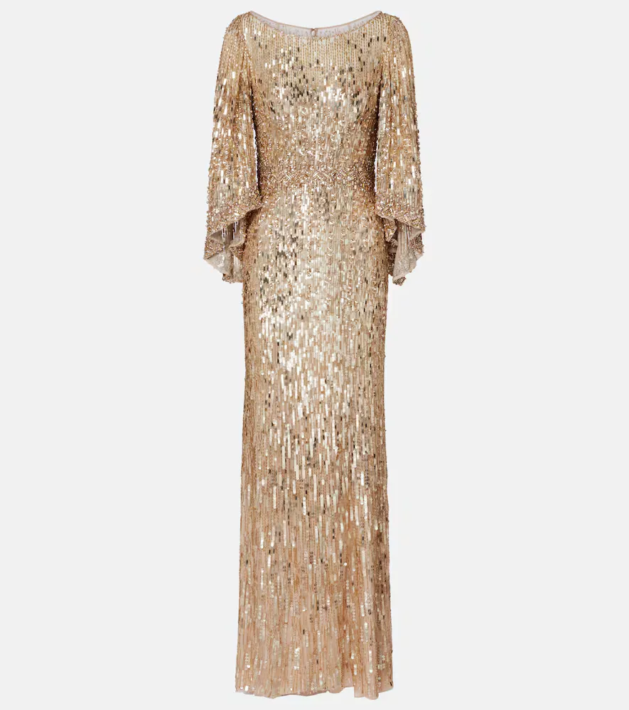 Ines Sequined Gown