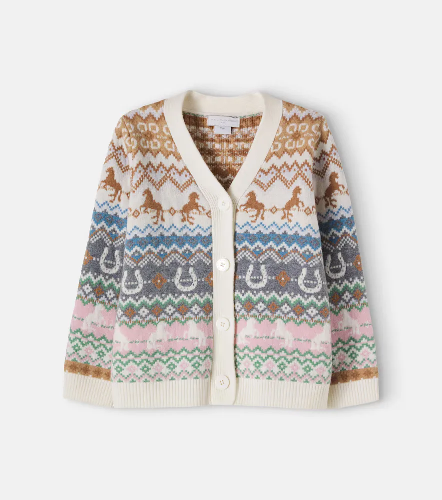 Cotton and Wool Cardigan by Stella McCartney