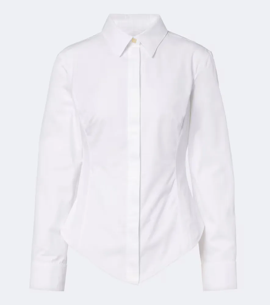 Triangle Cotton Poplin Shirt by JACQUEMUS