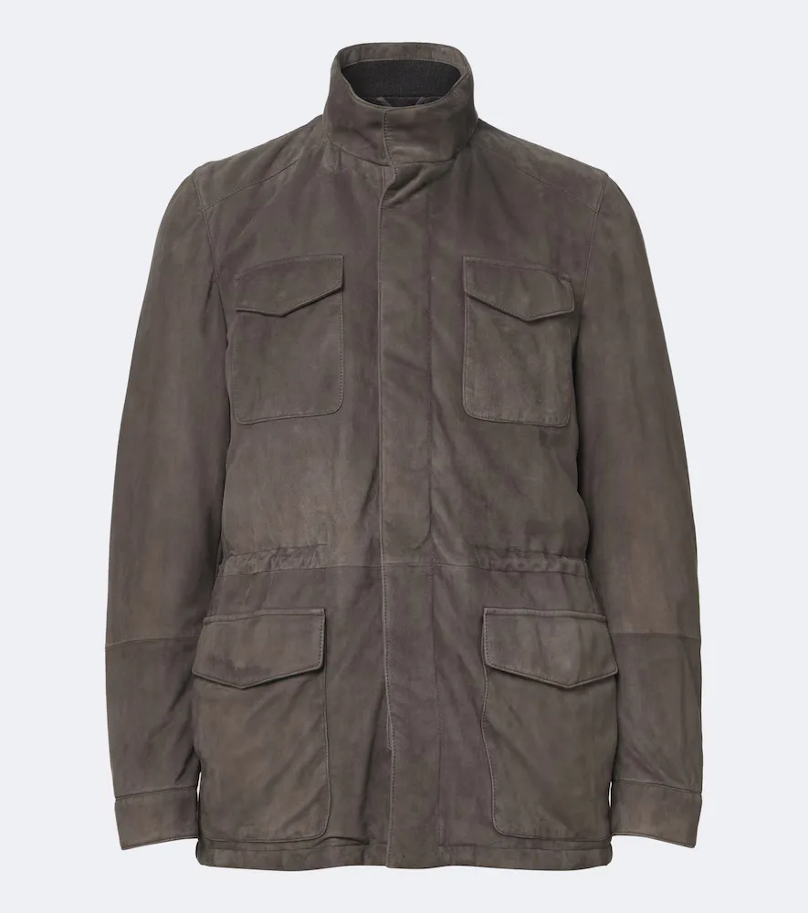 Suede Field Jacket by Thom Sweeney