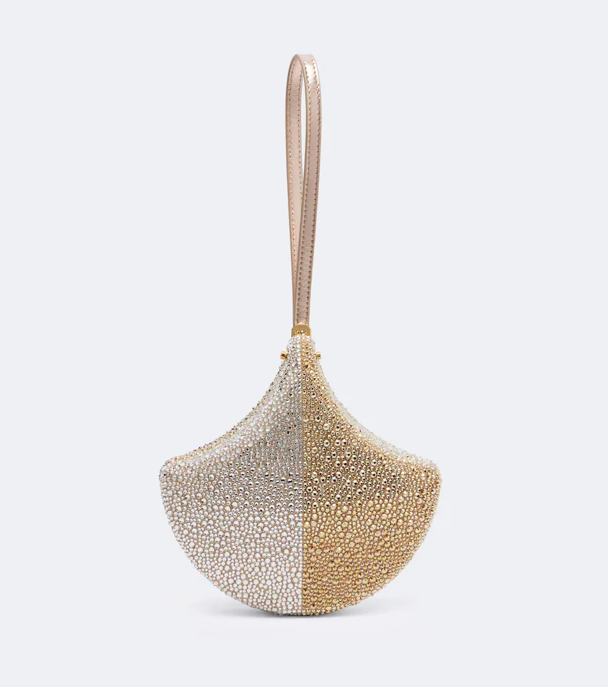 Ginkgo Embellished Clutch by BVLGARI