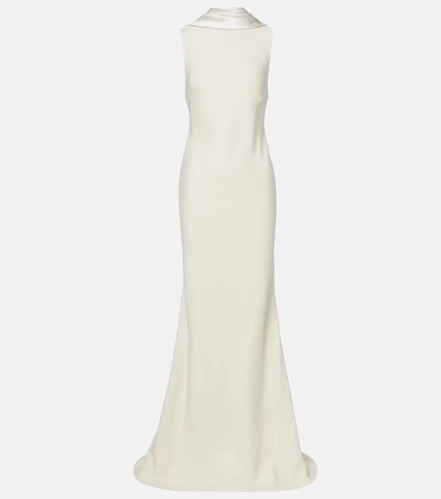 Bridal Miles Wool-Blend Gown by Danielle Frankel