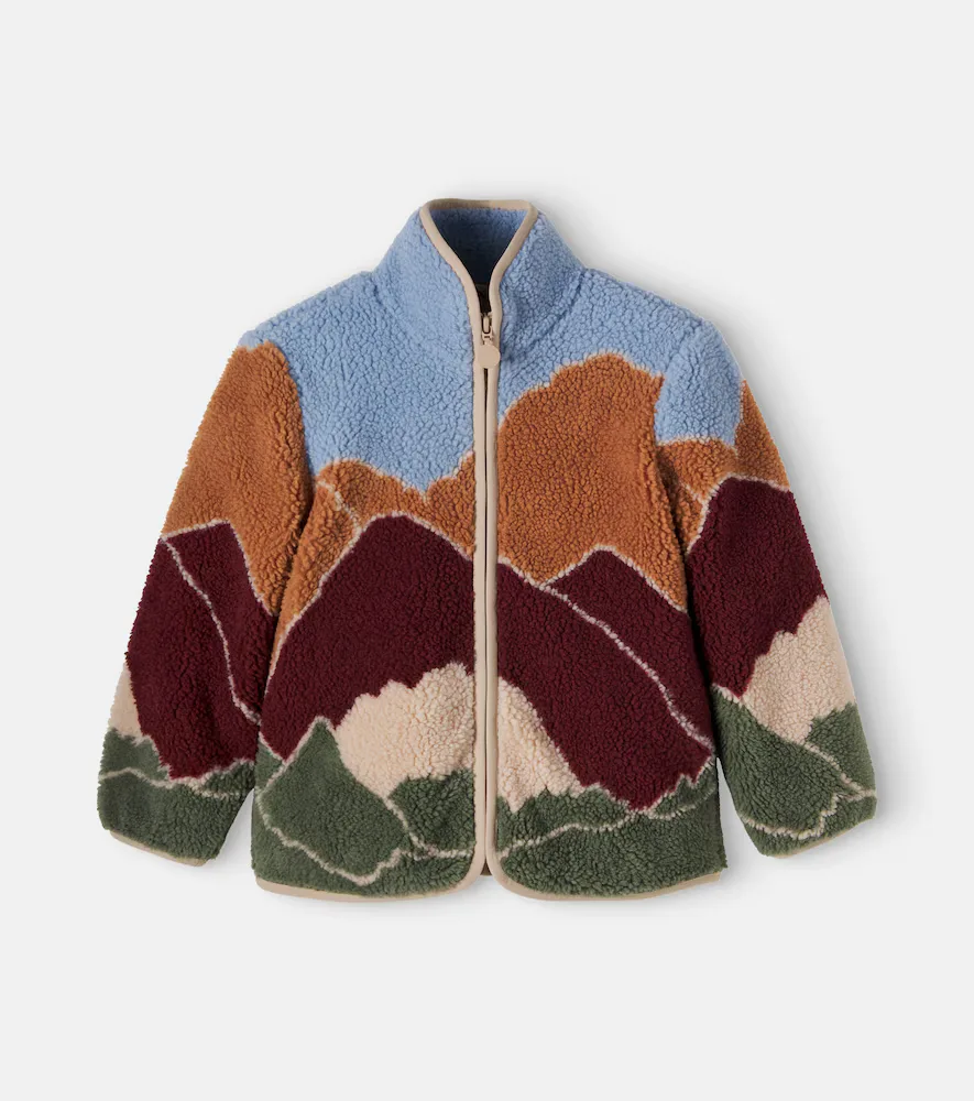 Colorblocked Teddy Jacket by Stella McCartney