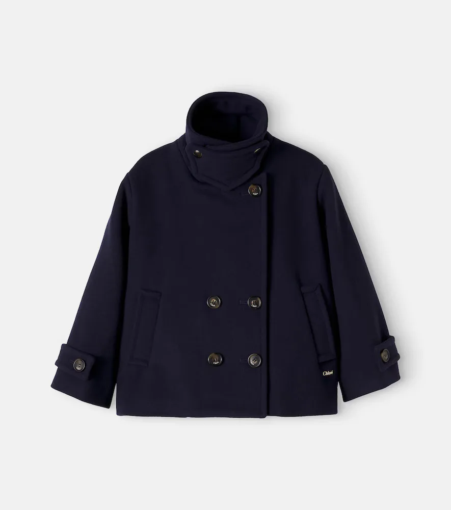 Wool and Cashmere-Blend Jacket by Chloé