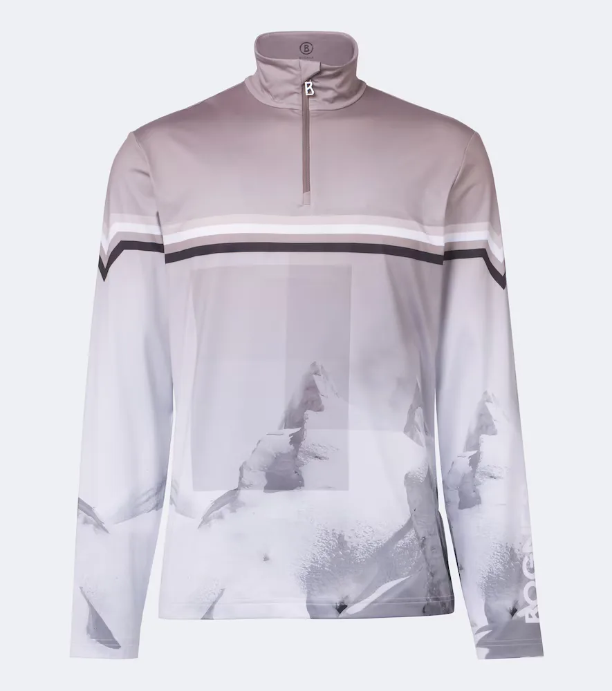 Verti Printed Ski Top by Bogner