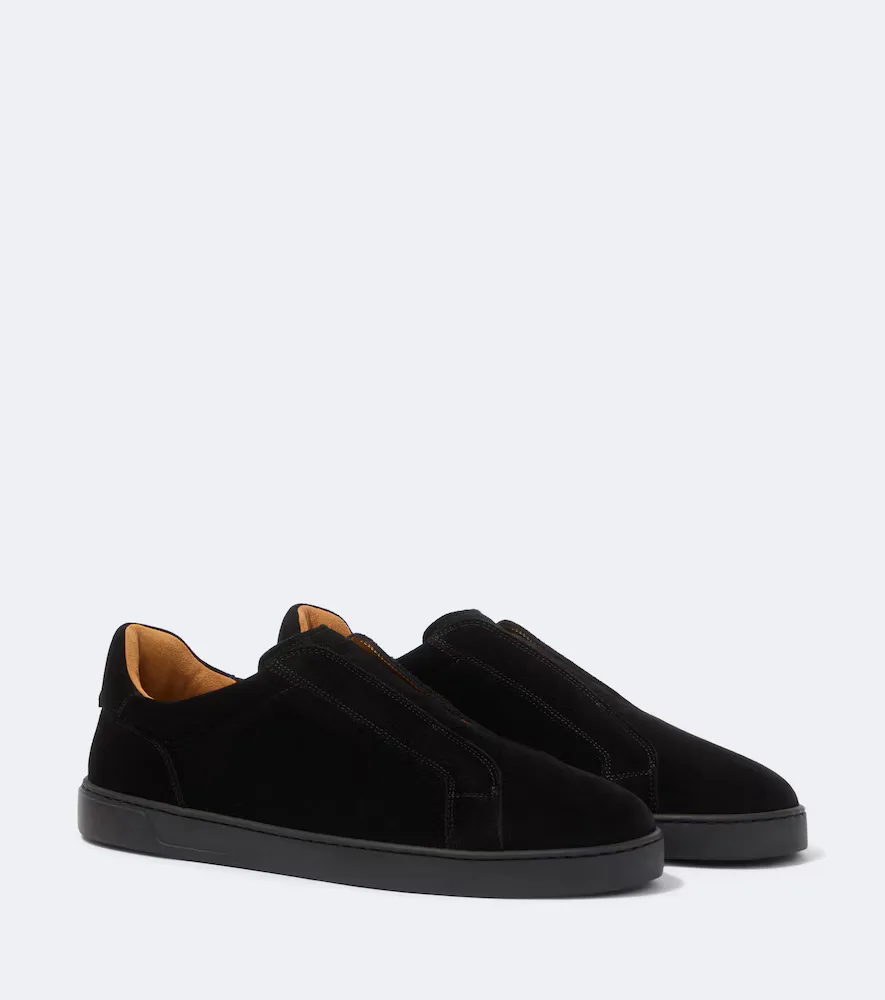 Canelo Slip Suede Sneakers by Magnanni