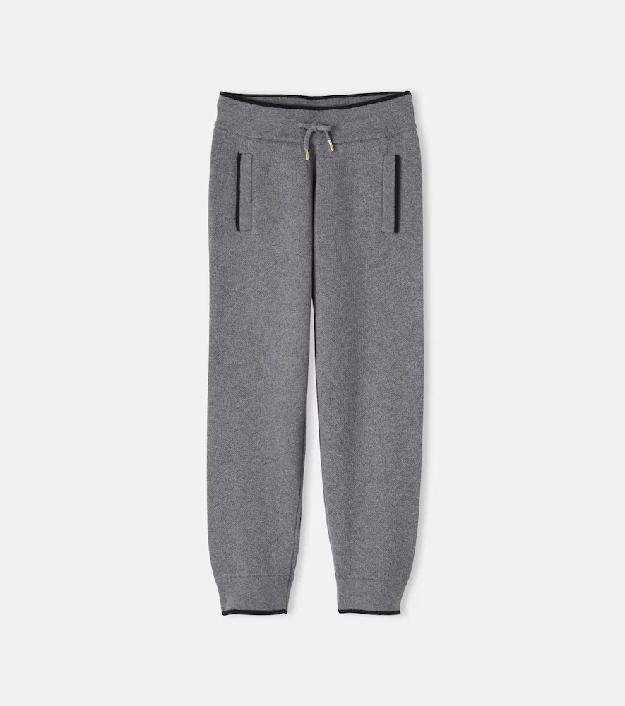 Cotton and Wool Sweatpants by Chloé