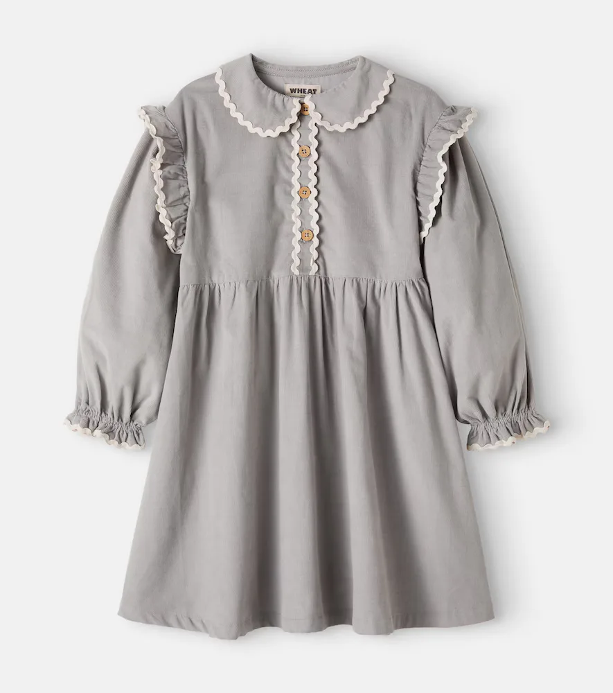 Alissa Ruffled Cotton Dress by Wheat