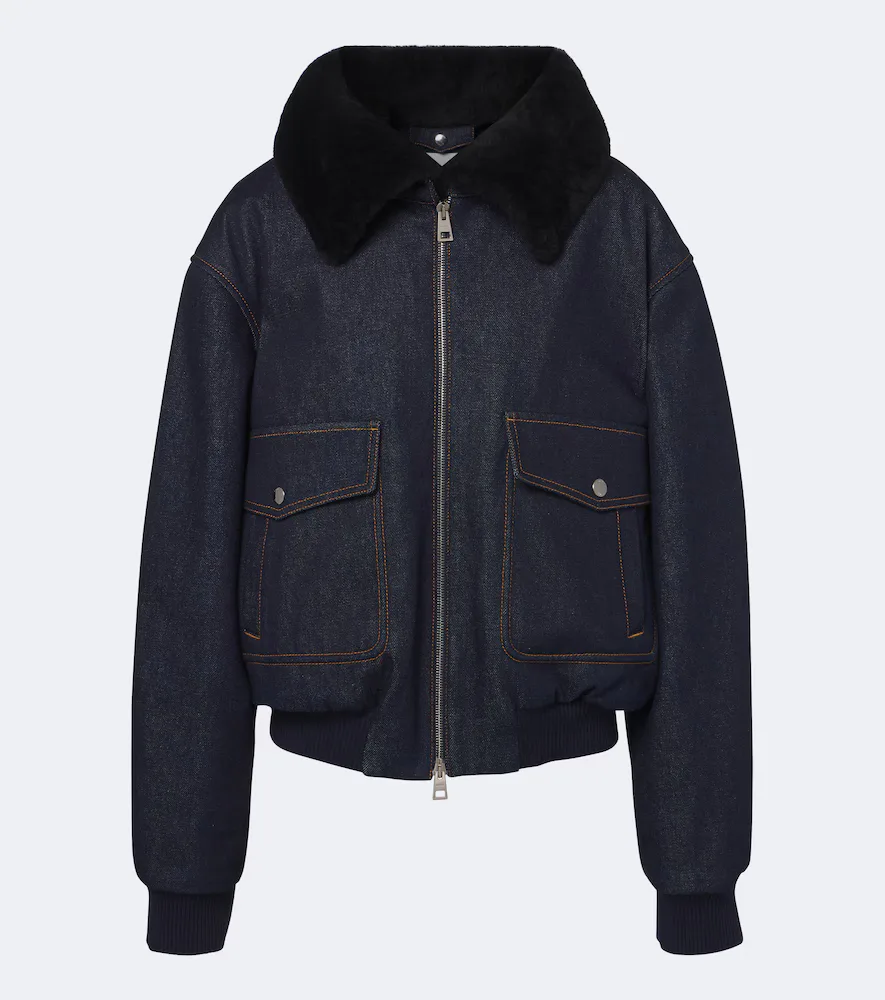 Denim Blouson Jacket by GIVENCHY