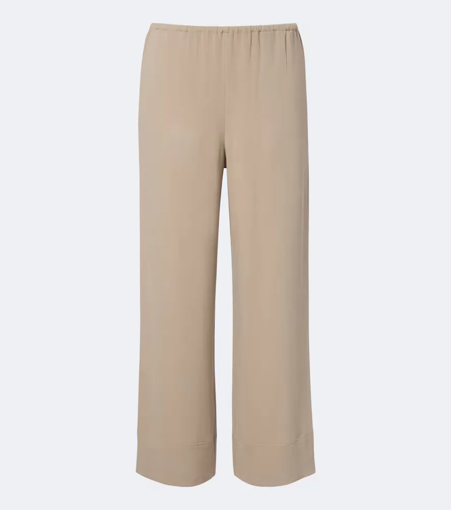 Cady Wide-Leg Pants by Totême