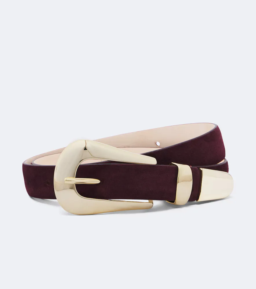 Colette Suede Belt by Dehanche