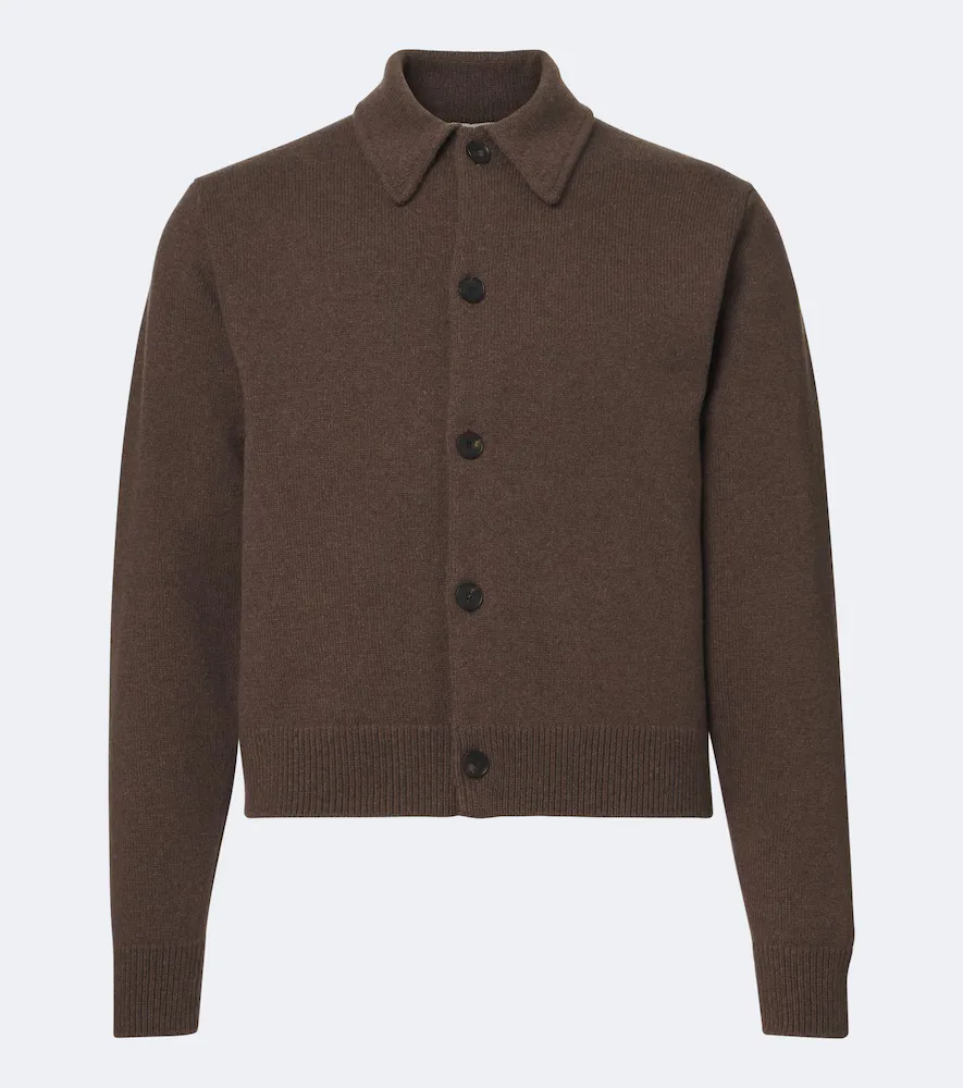 Wool Cardigan by Auralee