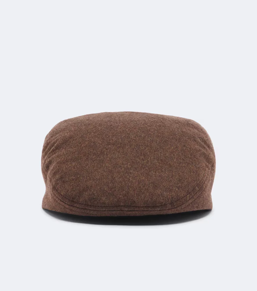 Valerie Virgin Wool Flat Cap by JACQUEMUS