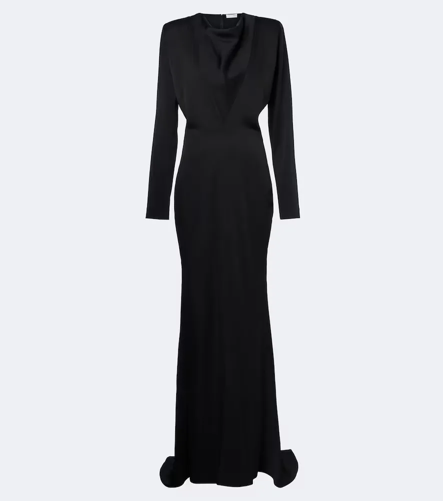 Draped Satin Gown by Stella McCartney