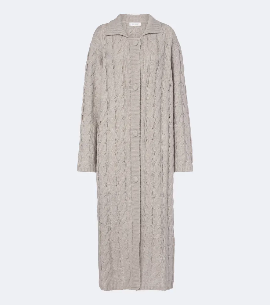 Alia Wool and Alpaca-Blend Cardigan by Aya Muse