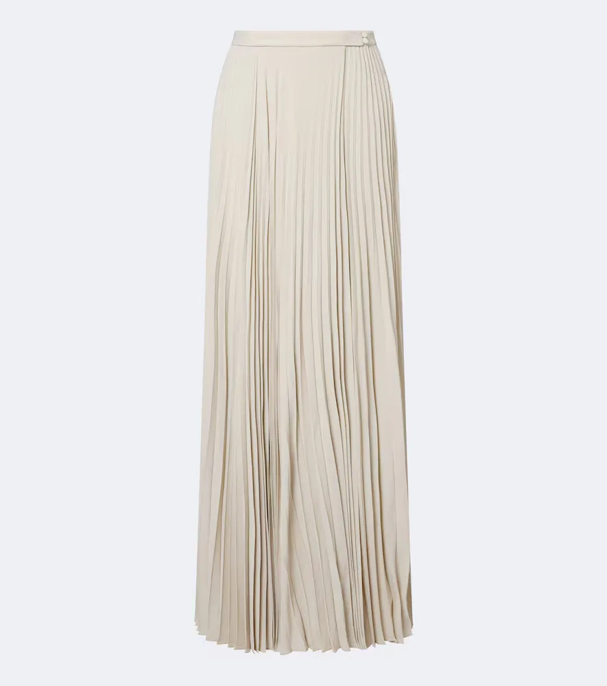 Pleated Maxi Skirt by Tom Ford