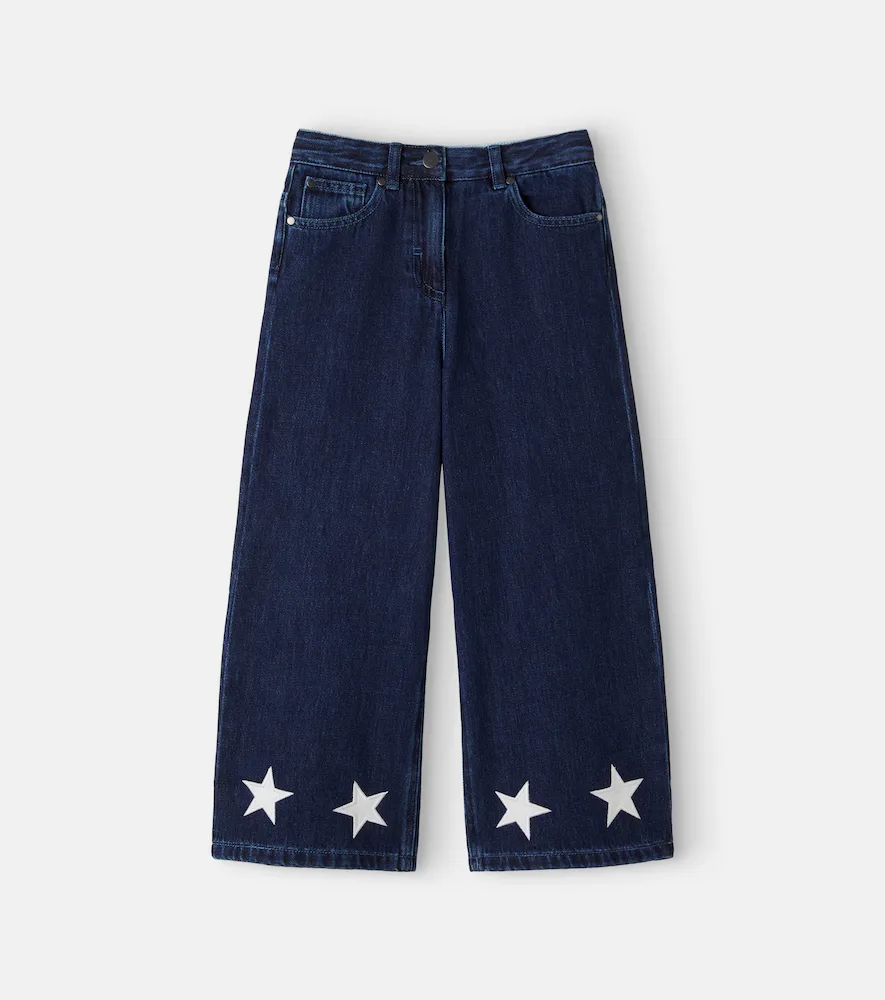 Patch-Appliqué Jeans by Stella McCartney