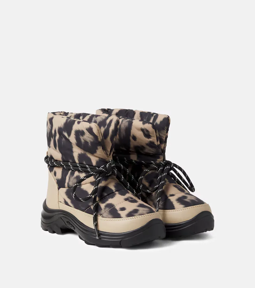 Printed Snow Boots by Stella McCartney