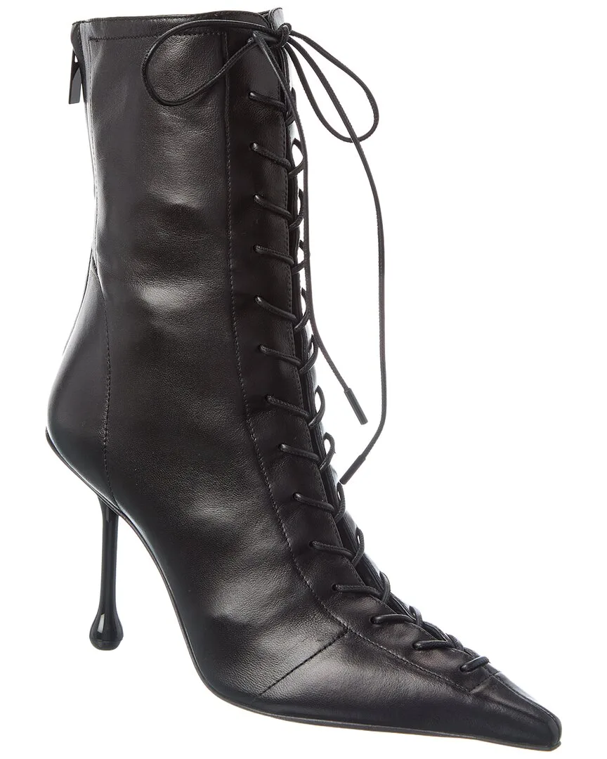 Scarlett 95 Leather Bootie by Jimmy Choo