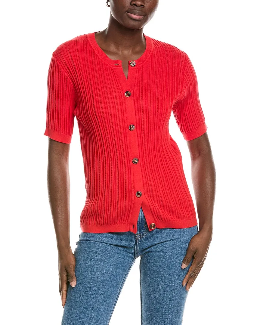Pointelle Cardigan