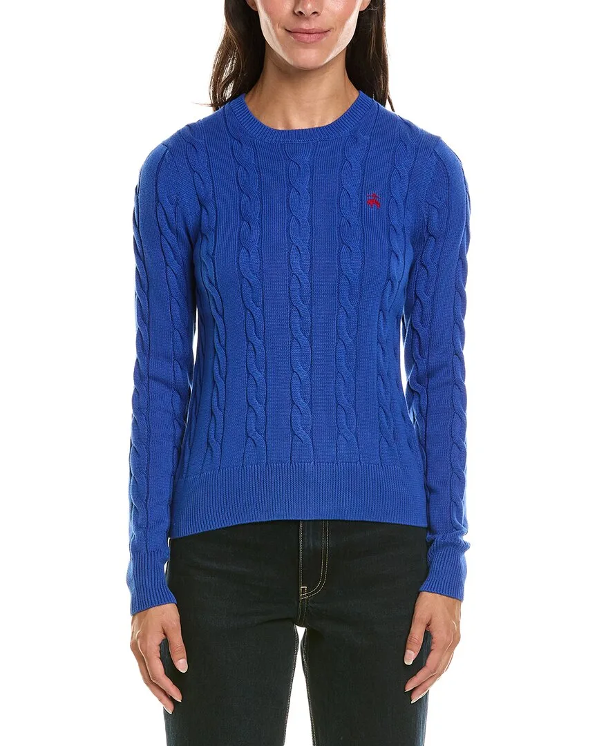Cable Sweater by Brooks Brothers