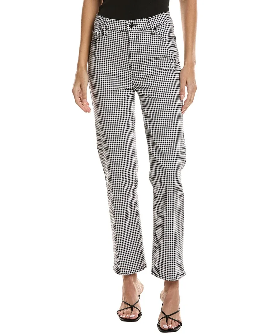 Le Sleek Black Multi Straight Jean by FRAME