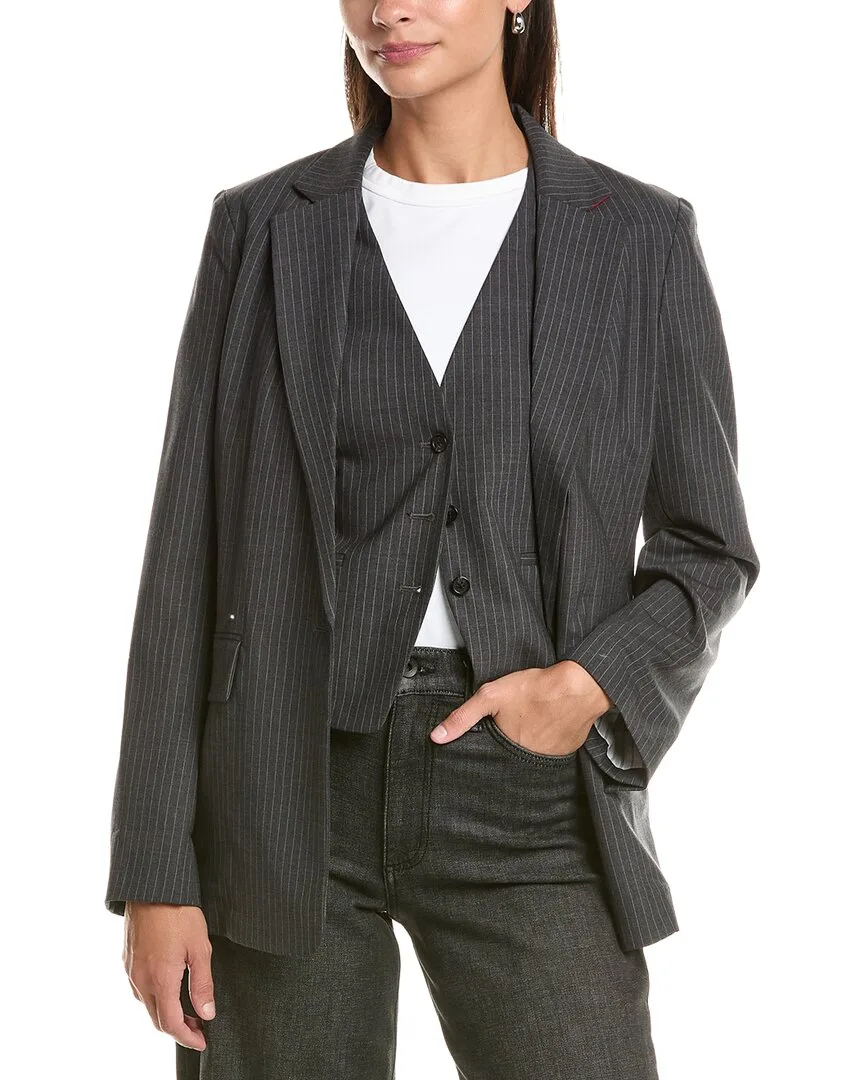 2Pc Wool-Blend Jennifer Blazer & Vest Set by rag & bone