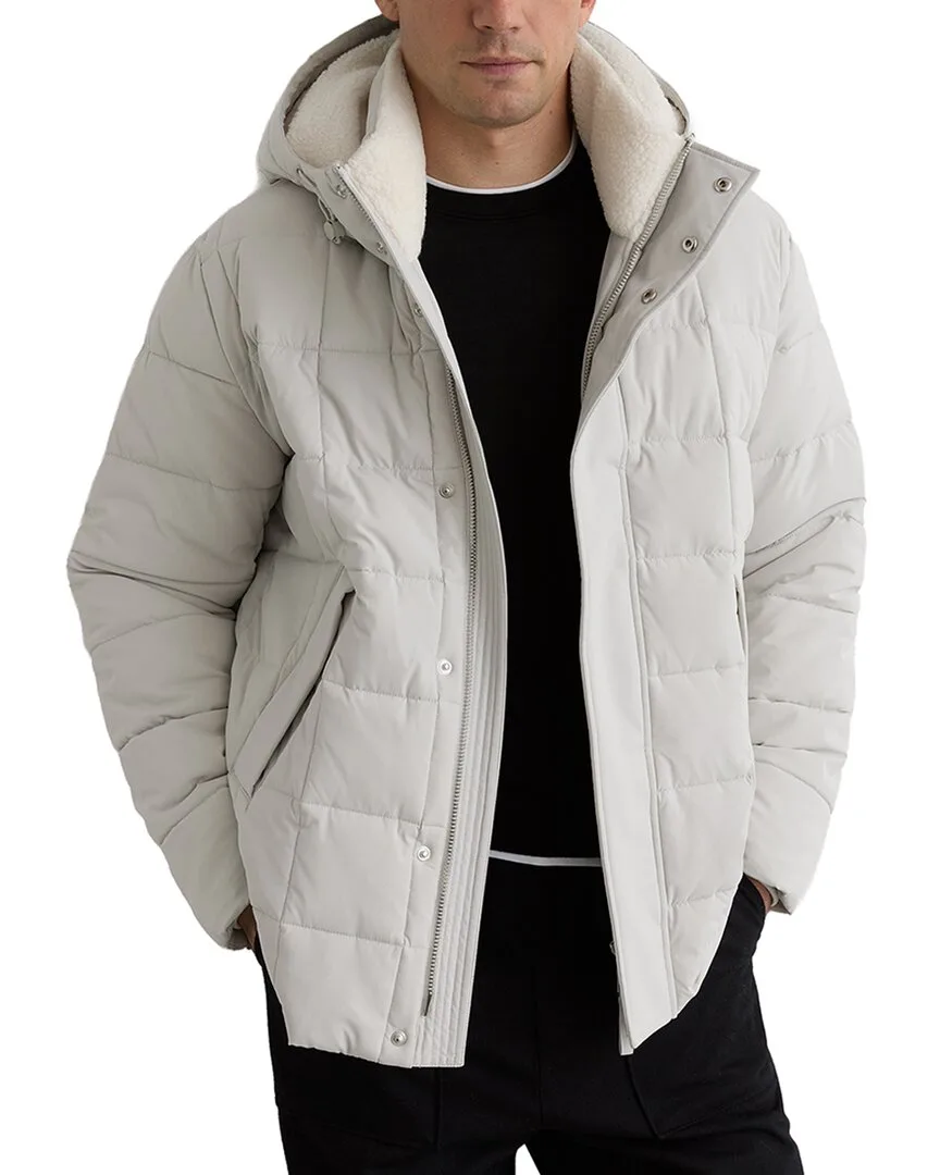 Klause Borg Lined Quilted Casual Jacket by Reiss