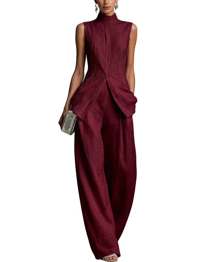 2Pc Top & Pant Set by Vincent