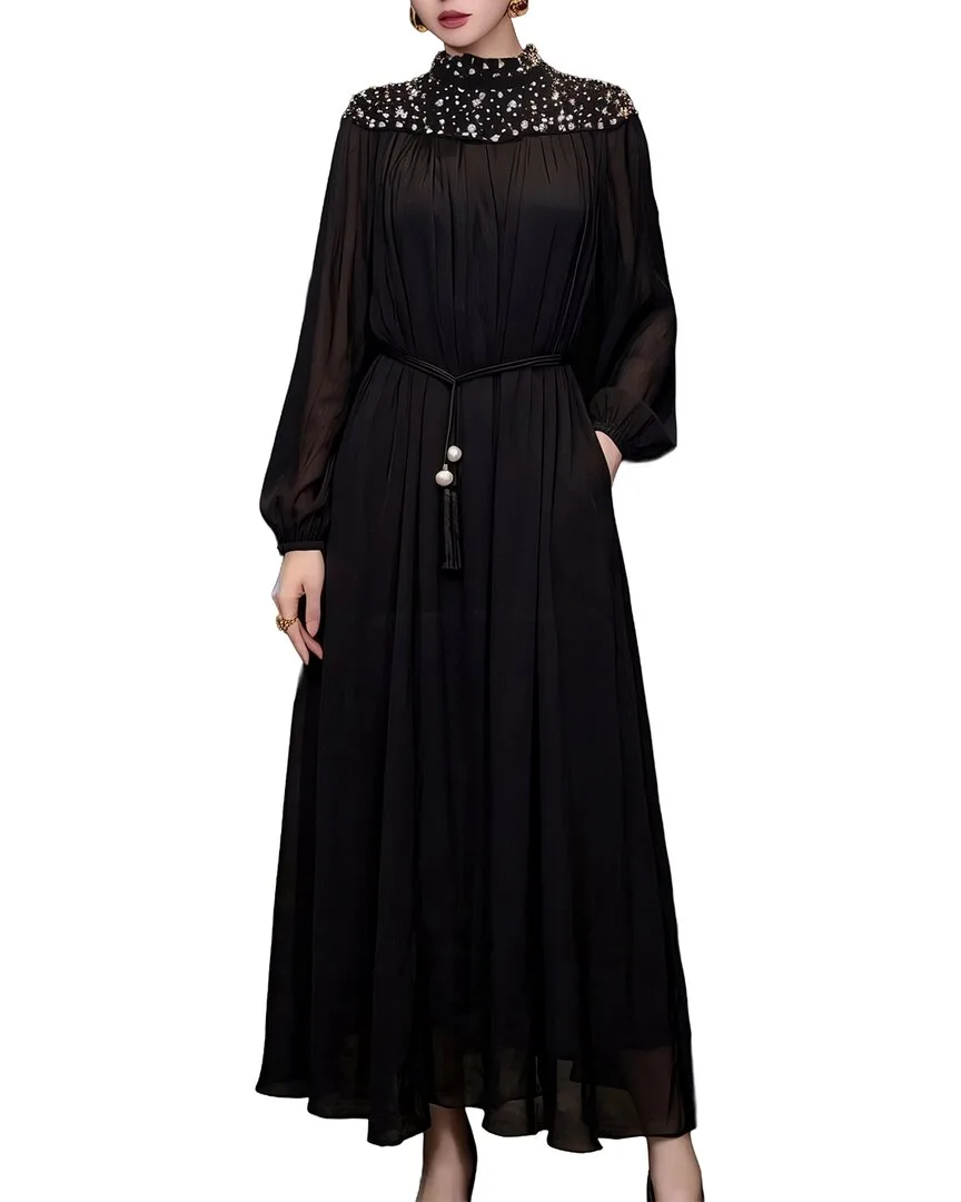 Solid Midi Dress by Brc by Burryco