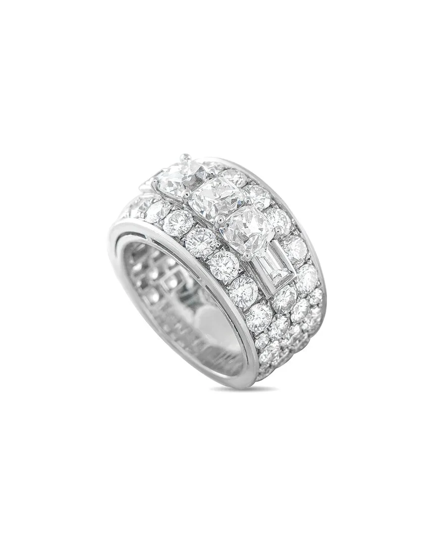 Platinum 6.50 ct. tw. Diamond Ring (authentic Pre-Loved) by BVLGARI
