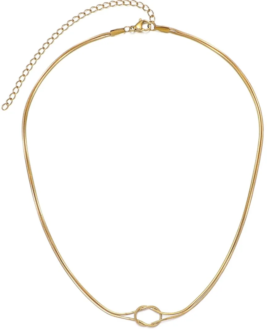 18K Plated Stainless Steel Necklace by Adornia