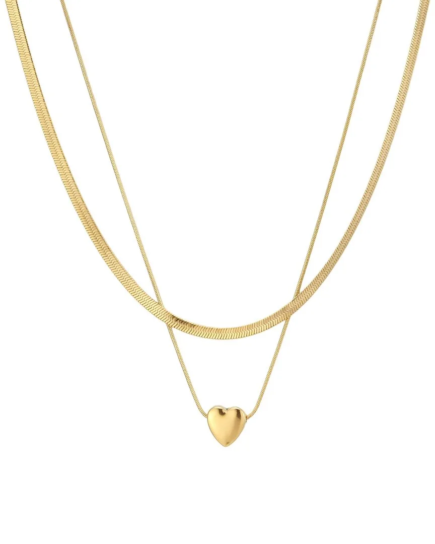 18K Plated Stainless Steel Necklace by Adornia
