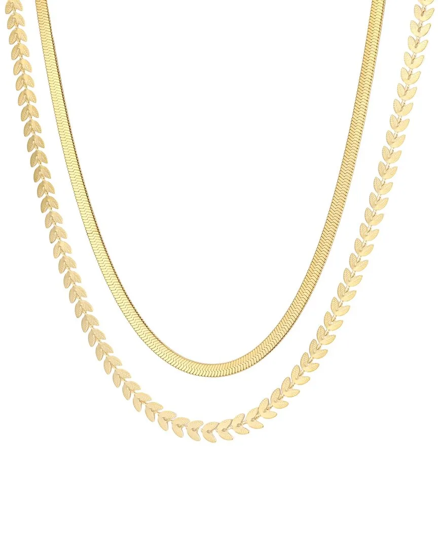 18K Plated Stainless Steel Necklace by Adornia