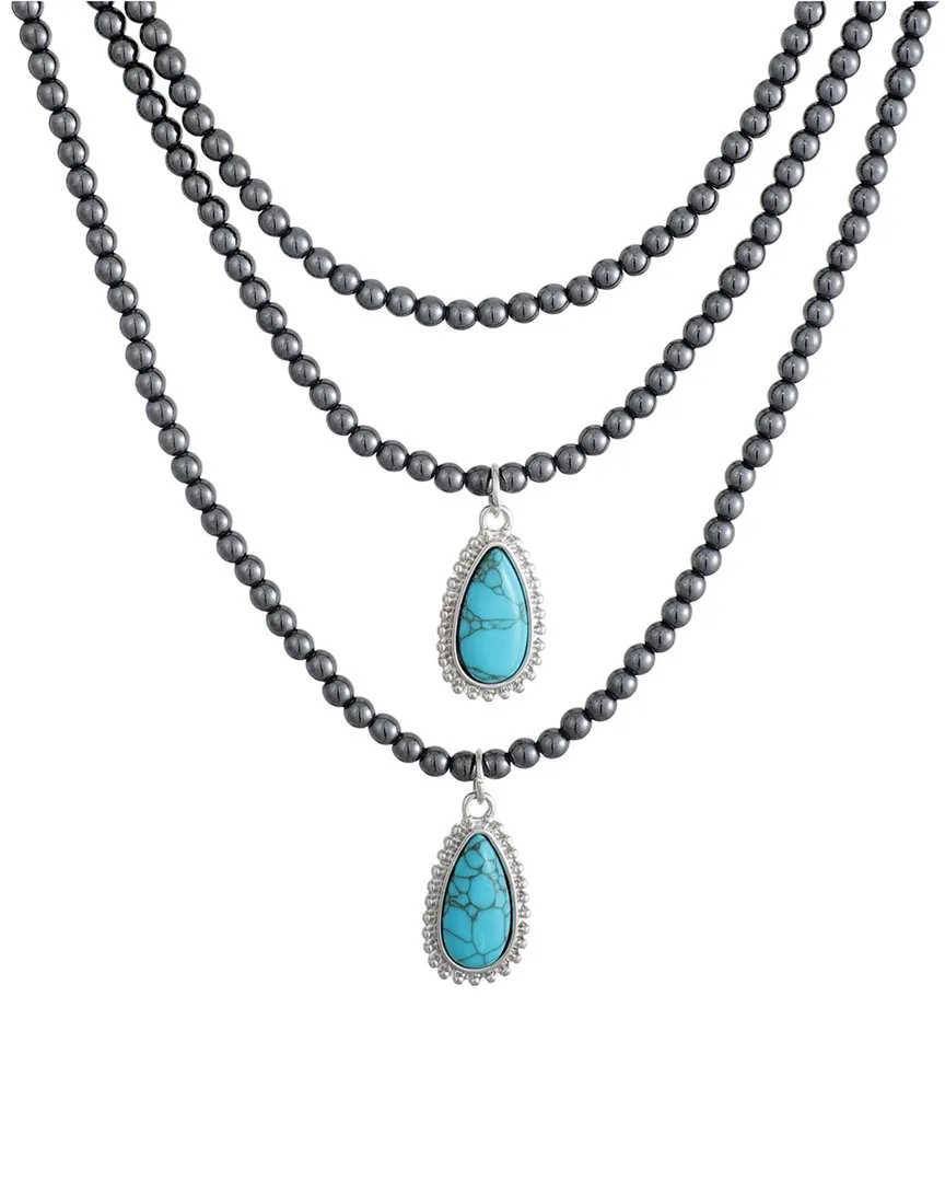 Silver Plated Necklace by Adornia
