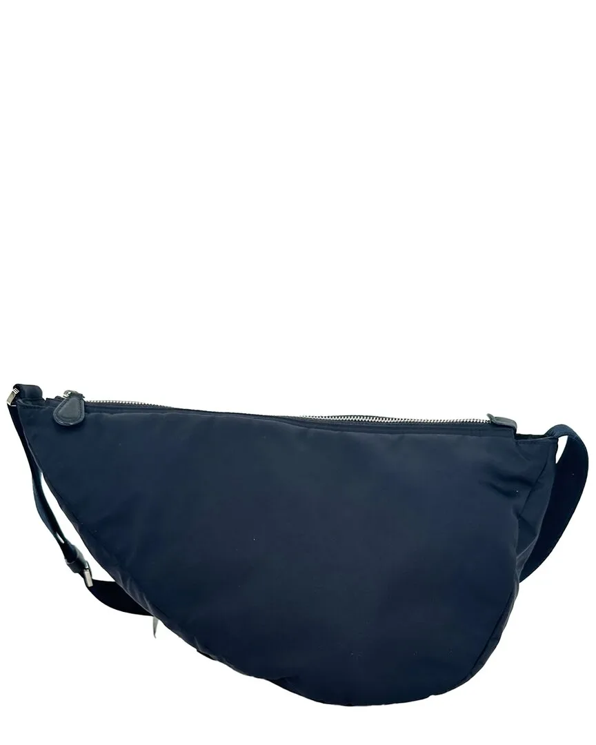 Black Canvas Slouchy Banana Two Bag (authentic Pre-Loved)
