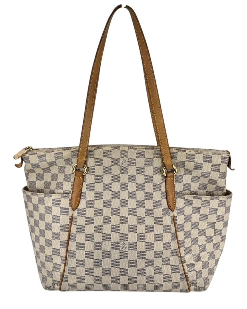 Beige Cotton Totally (authentic Pre-Loved) by Louis Vuitton