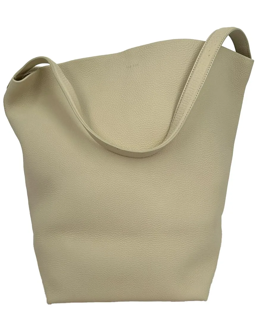 Ivory Leather Park Tote (authentic Pre-Loved) by The Row