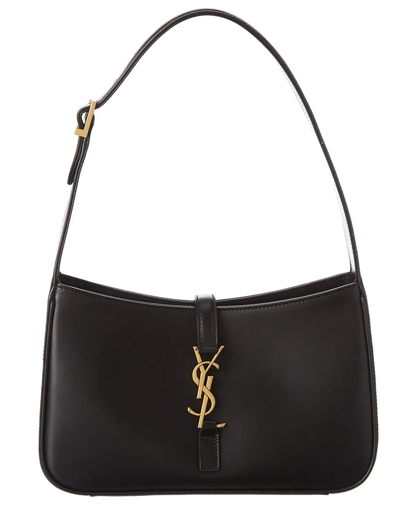 Le 5 7 Smooth Leather Hobo Bag by Saint Laurent